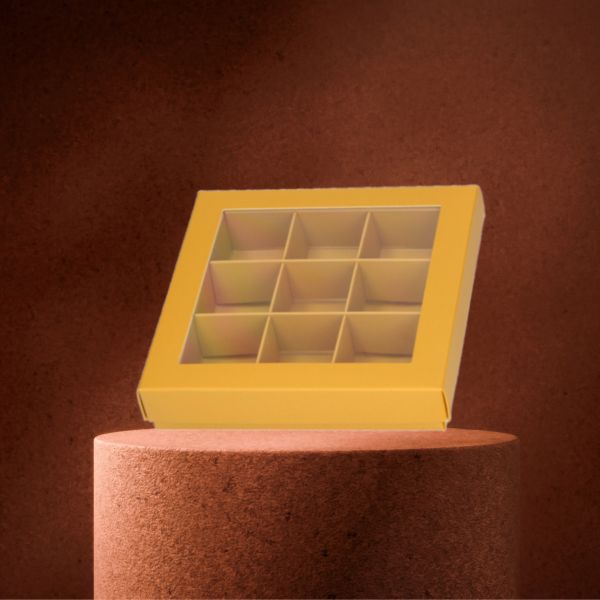 chocolade verpakkingen vensterdozen